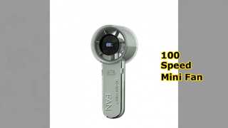 Mini USB Fan 100 Speeds Cools Office Home