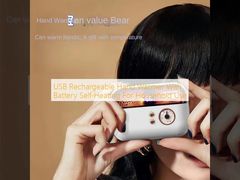 USB Rechargeable Hand Warmer With Battery Self-Heating For Household Use