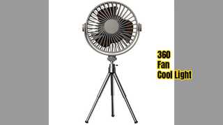 360 Fan Cool Light For Camping