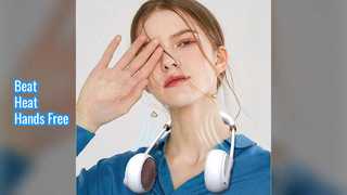 Hands Free Neck Fan Beat The Heat
