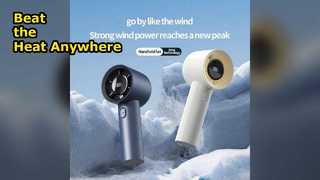 Portable Mini Fan Rechargeable AC Outdoor Cooling