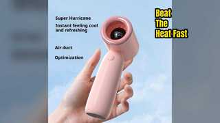 Portable Mini Fan Brushless Motor High Speed Cooling