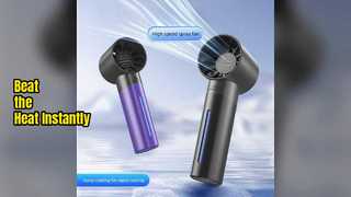 Portable Mini Fan Cools You Anywhere