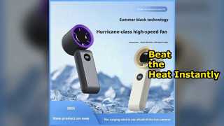 Smart Handheld Fan Stay Cool Anywhere