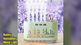 Bunny Humidifier & Speaker 7 Color LED Mist