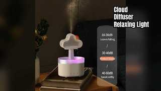 Cloud Rainbow Diffuser Relaxing Bedroom Ambiance