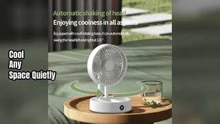 Portable Desk Fan Cools Any Space Quietly