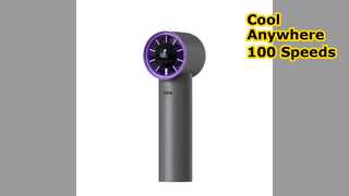 Mini USB Fan 100 Speeds Digital Display Cool