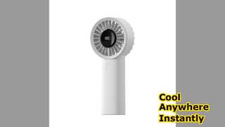 Mini Portable Fan Rechargeable Digital Control