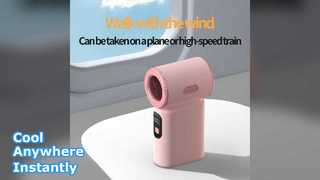 100 Speed Portable Fan 2000mAh USB Rechargeable