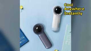 000mAh Rechargeable Handheld Fan Portable Cooling