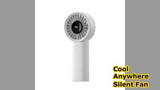 Portable Fan Rechargeable Waterproof Silent Outdoor