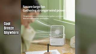 Portable Mini Fan For Bedroom Sleep Office Cool Breeze