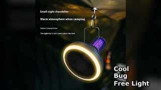 Camping Fan Mosquito Repellent Light