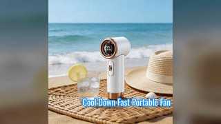 2026 Portable Fan Rechargeable Compact Summer Essential