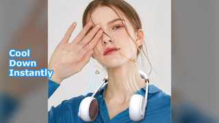 Hands Free Neck Fan Beat Summer Heat