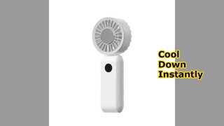 Custom Mini Fan Digital Display 100 Speeds