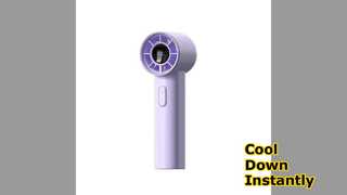 Quiet USB Handheld Fan Cools You Fast