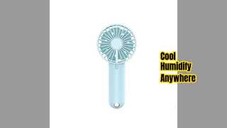 Mini Portable Fan Humidifier 2000mAh USB Battery