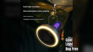 Camping Fan Mosquito Light Power Bank in