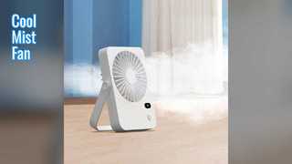 Portable Misting Fan Cools You Instantly