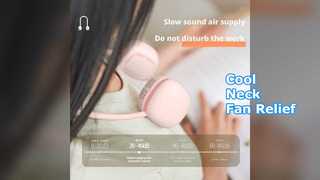Hands Free Neck Fan Cooling Comfort
