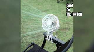 Portable Stroller Fan 2000mAh Rechargeable