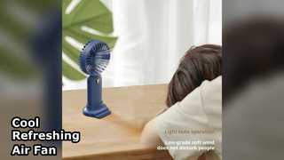 Mini Handheld Fan Humidifier Digital Display