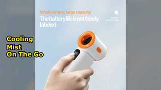 Portable Cooling Fan Humidifier Outdoor Comfort