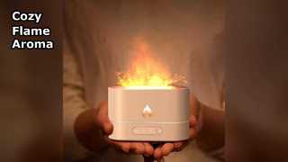 Flame Aroma Humidifier Timer For Office