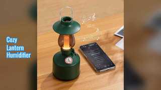Vintage Lantern Humidifier Music Light