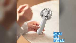 Custom USB Fan Personal Cooling On Go