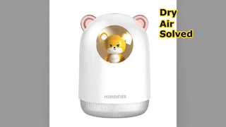 Nano Mist Humidifier 300ml USB Night Light