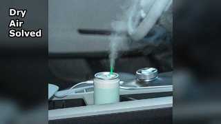 Car Humidifier 200ml USB Air Purifier