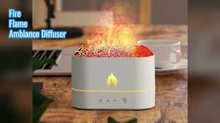 Fire Flame Aroma Diffuser Humidifier