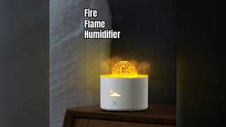 Mini Fire Diffuser Cool Mist Air Purifier Humidifier