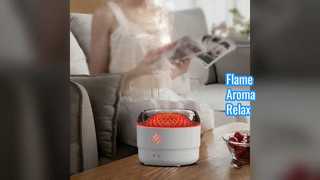 Creative Flame Aroma Humidifier New Design
