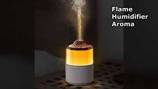 Flame Humidifier Aroma Diffuser USB