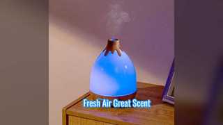 Humidifier Diffuser LED Air Purifier Fragrance Lamp