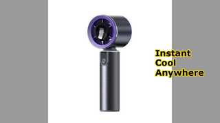 Mini Portable Fan Cools You Anywhere