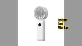 Mini Portable Fan Cools You Instantly