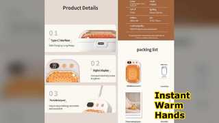 Warm Hands Fast Rechargeable Pocket Heater