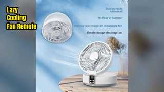Lazy Cooling Fan Remote Spray Battery