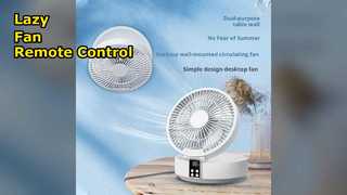 Lazy Fan Cools You Effortlessly