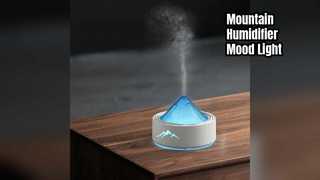Aroma Humidifier Mood Lighting Relaxing Space