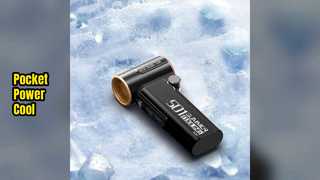 Cool Anywhere Mini Fan 3000mAh Digital Display