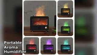 Portable Aroma Diffuser Humidifier USB Night Light