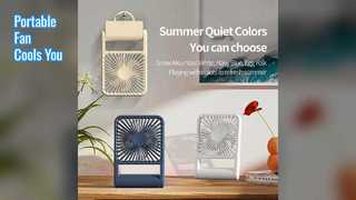  Speed Portable Fan Cools Any Space Fast