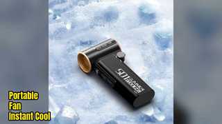 Mini USB Fan 3000mAh Rechargeable Portable Cooling