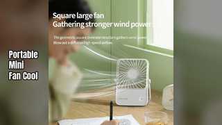 Mini Folding Fan Portable Cool Breeze Bedroom Office